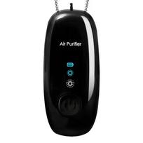 Hanging Necklace Negative Ion Air Purifier Pendant - Portable Smoke Removal Gift juoda