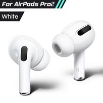1Pair Silicone Ear Pads For Airpods Pro 1/2 Case Wireless Earphones Protective Ear Caps Covers Airpods Pro 1/2 Earpads Eartips A4 white