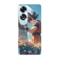 Coque pour Oppo A60 Akira Toriyama Son Goku Tombe juoda