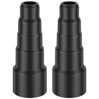 Universal Adapter Converter Vacuum Cleaner Tube Hose 50/42/34/30/23mm Connector Accessories black