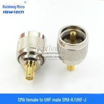 SMA Male to UHF Female Adapter for Walkie-Talkie SMA female to UHF male SMA-K/UHF-J