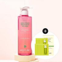 Max Clinic Rose Vitamin Brightening Oil to Foam Didelės talpos 310g (+55g papildoma dovana) Rose 310g+55g pink