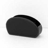 Remote Control Desktop Organizer Desktop Organizer PU Leather Cosmetic Five Compartments Organizer Box juoda