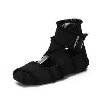 Women Ballet Dance Shoes Flats Square Toe Designer Shoes Elegant Autumn New Brand 2024 Dress Walking Fashion Party Zapatos Mujer 35 juoda