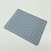 Sulankstomas indų džiovinimo kilimėlis, drenažo kilimėlis, silikoninis karščio izoliacijos padėkliukas, virtuvės kriauklės kilimėlis, neslystantis padėkliukas, indų džiovinimo įrankis 1PC