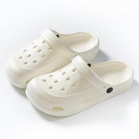 Unisex vasaros sodo batai: Neslystantys, storapadžiai paplūdimio basutės puspiršte 36-37 (Runs Small)