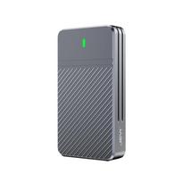 Aliuminio lydinio mSATA į TypeC SSD dėklas, skirtas 6Gbps greito perdavimo greičio korpusui gray