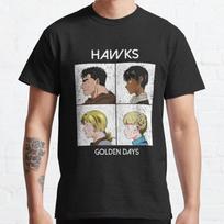 Summer Men Fashion Casual Shirts Short Sleeves BERSERK Black Tees Oversized T-shirts XXXL mėlyna