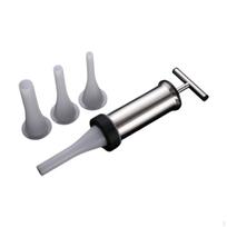 Sausage Maker Meat Stuffer Filling Household Kitchen gray