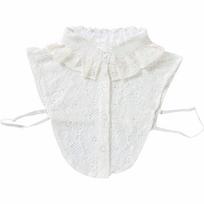 Embroidery False Collars Cotton Adjustable Detachable Women Fake Collars Blouse Top Half Shirt Decoration Clothes Accessories