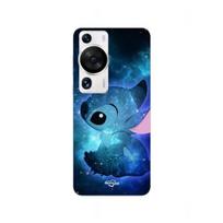 Case - MANIACASE - Huawei P60 Pro - Flexible - Stitch Pattern - Blue mėlyna