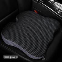 3D Korėtas Atminties Putų Automobilio Sėdynės Pagalvėlė: Kvėpuojantis, Sustorintas ir Patogus black