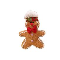 Gingerbread Man Merry Christmas Sock Tree Hanging Xmas Hanging Ornament Decor