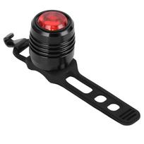 Mountain Bike LED Warning Rear Light USB Charging Bicycle Taillight Cycling Accessory black