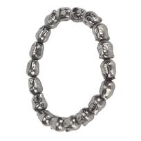 Buddhism Terahertz Bracelet Magnetic Volcanic Negative Ion Vintage Energy Stone Bracelet for Yoga