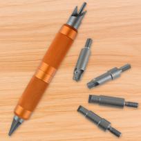 1 Pack Case Prep Multitool Case Chamfer Deburring Hand Tools Primer Pocket Cleaner Reamers for Removing Crimps CHINA