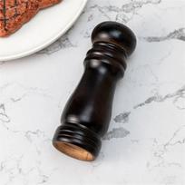 Black Pepper Mill  Wood Manual Pepper Grinding Seasoning Bottle Creative Pepper Grinder Pepper Mill One Size juoda