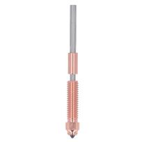 0.4mm 3D Printer Nozzle Copper Alloy Hardened Steel Nozzle with Ti Alloy Heat Break for K1C K1 gray