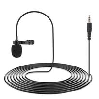 Mini Portable Microphone Condenser Clip On Lapel Mic for Mobile Phone Laptop Conference Interview