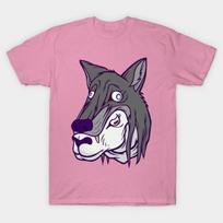 T Shirt Women Wear Wolf Harajuku Print Kawaii Tshirt Summer Short Sleeve Female T-Shirt Top Tee S pink