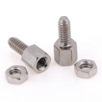 10 rinkinių 5+7 mm viršutinės plokštės laikiklis, smeigė, varžtas ir veržlės, varžtas D-Sub VGA nuoseklusis