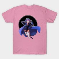 Marškinėliai Moterims Varnas Harajuku Spausdinimas Kawaii T-shirt Vasaros Trumpomis Rankovėmis Moteriškas Marškinėlis Topas S rožinė