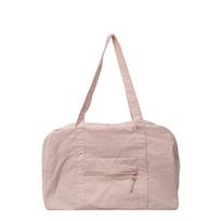 Portable Women'S Simple Large Travel Bag Large Capacity Short-Distance Leisure Outdoor Duffel Bag Lightweight Men'S Canvas Travel Bag rožinė