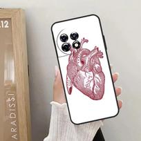 Anatomical Heart Anatomy Case For OnePlus Nord CE 4 3 2 Lite 2T N10 N20 N30 OnePlus 12 11 9 10 Pro 8T 10T 12R Cover OnePlus Nord N100