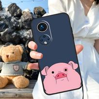 Cartoon Pig Case For Honor Magic 6 Pro 90 70 50 Magic 5 Lite X6 X7 X8 X9 X6a X7a X8a X9a X8b X9b Cover Honor 50