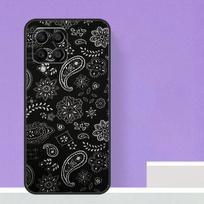Black Bandana Paisley For Samsung Galaxy M55 M15 M13 M33 M53 M20 M30s M31s M12 M32 M52 M11 M51 M14 M34 M54 Case Samsung M51