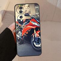 Motorcycle Man For Honor 90 70 50 Lite Magic 5 Pro 8X 9X Phone Case For Honor X8a X9a X7a X6a X9 X7 X8 X9b Honor Magic4 Lite beige