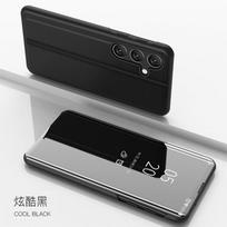 Samsung Galaxy A05S 2023 Case Prabangus veidrodinis atverčiamas stovas telefono dėklas, skirtas Samsung A05S A 05S SM-A057F 6,7 colio smūgiams atsparus galinis dangtelis For Galaxy A05S juoda