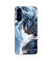 Case - Maniacase - Samsung Galaxy A26 - Silicone - Soft - Black - Songoku ultra instinct juoda