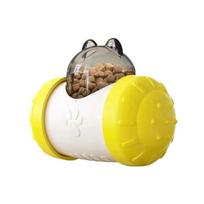 Dog Slow Feeder Toy Leaking Food Dispenser Healthy Diet Swing Tumbler Pulley Toy Fit for Small Middle Size Pets Interactive Game