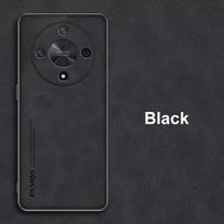 Prabangus avikailio odinis dėklas Huawei Honor Magic 6 5 Lite 5g X9a X9b ant Magic5 Magic6 5lite 6lite vyrams retro galinis dangtelis Funda Magic 6 juoda