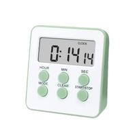Easy To Read Large Screen Kitchen Clock LED Display Cooking Stopwatch Multifunctional Time Management Tool for Students įvairiaspalvis