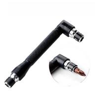 Mini L-shaped Double-Ended Socket Wrench Set with 6.35 Air Screwdriver Head and Extension Rod 10 Bits with AD Head (10086)