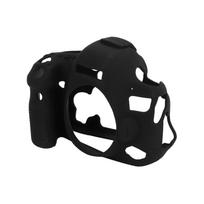 Soft Silicone Protective Cover for Canon 6D MARK II Camera Texture Surface Body Shell Cover black