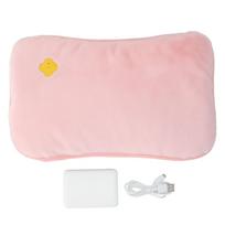 Graphene Heating Hand Warmer Intelligent Constant Temperature Hand Heater USB Charging for Home rožinė