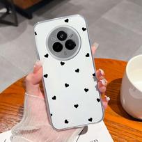 For Oppo Reno 13 10 Relame 10 11 13 14 P1 P2 Pro Plus Phone Case Cute Kitten Dinosaur Transparent Silicone TPU Premium Protection Covers For Oppo Capa Oppo Realme 14 Pro 5G