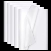 60 Sheets Bulk White Tissue Paper for, Wedding, Birthdays, Mother's Day, Gift Wrap Tassel Garland, Gift Baskets DIY Crafts