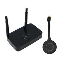 HD Multimedia Interface Transmitter Receiver Plug and Play Wireless AV Extender Kit for Laptop PC EU Plug