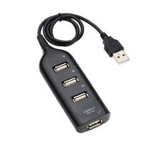 Car Socket Splitter USB 2.0 Hight Speed 4 Port USB Hub Socket Splitter Adapter for PC Computer Office Home Phone Auto juoda