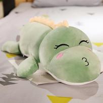 Naujas Didelio Dydžio Ilgas Mielas Dinozauro Pliušinis Žaislas Minkštas Animacinis Gyvūnas Dinozauras Iškamša Lėlė Vaikino Pagalvė Vaikams Mergaitei Gimtadienio Dovana 50cm