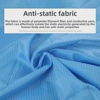 Anti-static Dust-Proof Protective Workwear for Cleanrooms M; Yellow