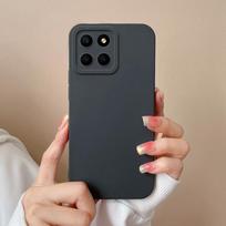 Telefono dėklai Huawei Honor X8 X8a X8b X8c X7 X7a X6 X6b X5 X5b Mada Paprastumas Vientisos spalvos Matinis Silikoninis Objektyvo Apsaugos Dėklas Huawei Korpusui Honor X8 5G black