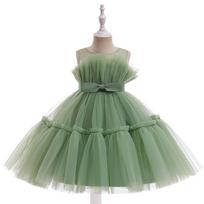Children’s Princess Tutu Dress - Little Girl Flower Girl Performance & Wedding Costume 140cm