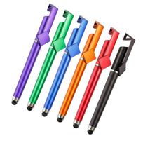 12PCS Tablet Pen Multifunctional 3 In 1 Touchscreen Stylus Pen Ballpoint Pen Phone Holder for Phone Touchscreen Devices