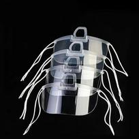 20 Pcs/lot Transparent Masks Permanent Anti Fog Catering Food Hotel Chef Waiter Plastic Kitchen Restaurant Masks Kitchen Tools