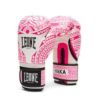 LEONE 1947 Bokso pirštinės Unisex Sintetinės odos išorė PU paminkštinimas Velcro užsegimas Baltos GN329 [HAKA] (10 mln) [Autentiškas produktas] balta